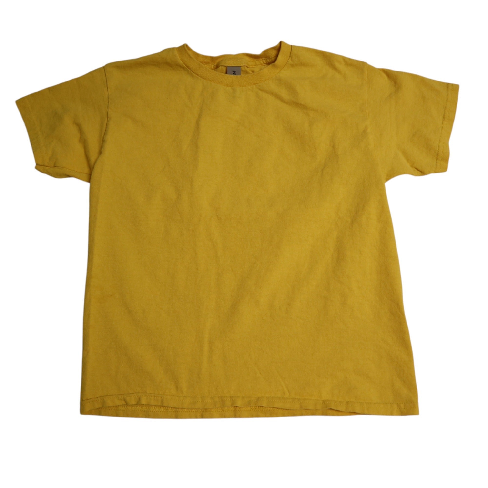 Gildan Heavy Cotton Youth T-Shirt Yellow Size Medium