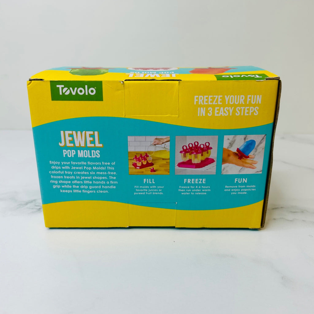 Tovolo Jewel Pop Molds 6 CT