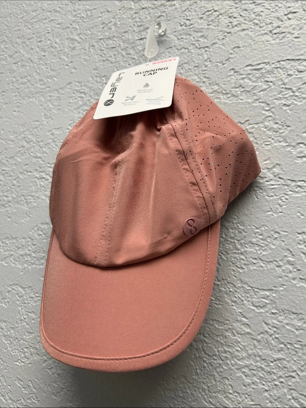 Layer 8 Women’s Running Cap - Blush Pink