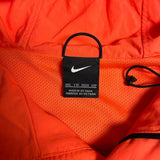 Nike NSW X Quest Anorak Red Orange Windbreaker Jacket w/ Hoodie Unisex Size XXS