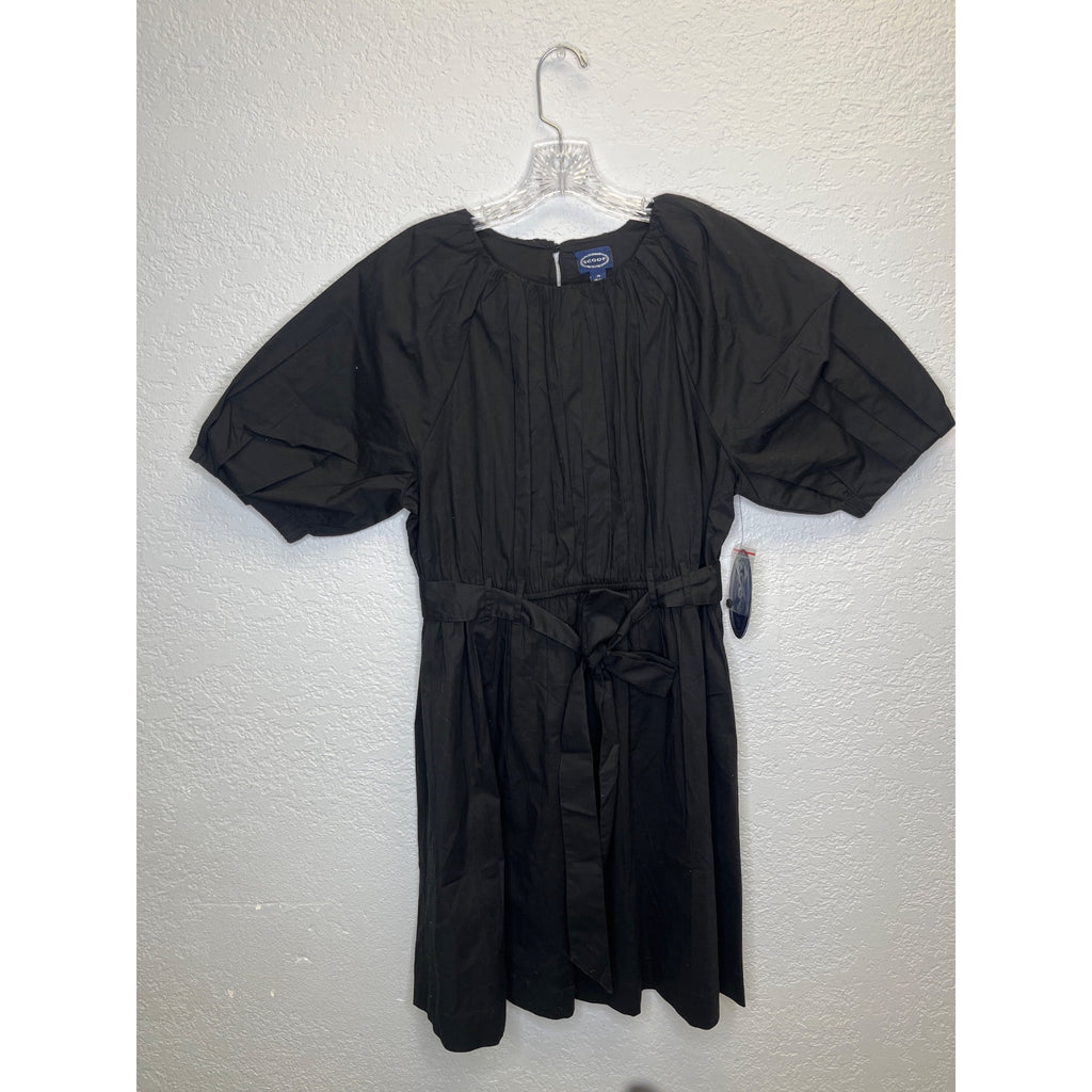 #1170 Scoop Women's Size Medium Black Fit and Flare Mini Dress
