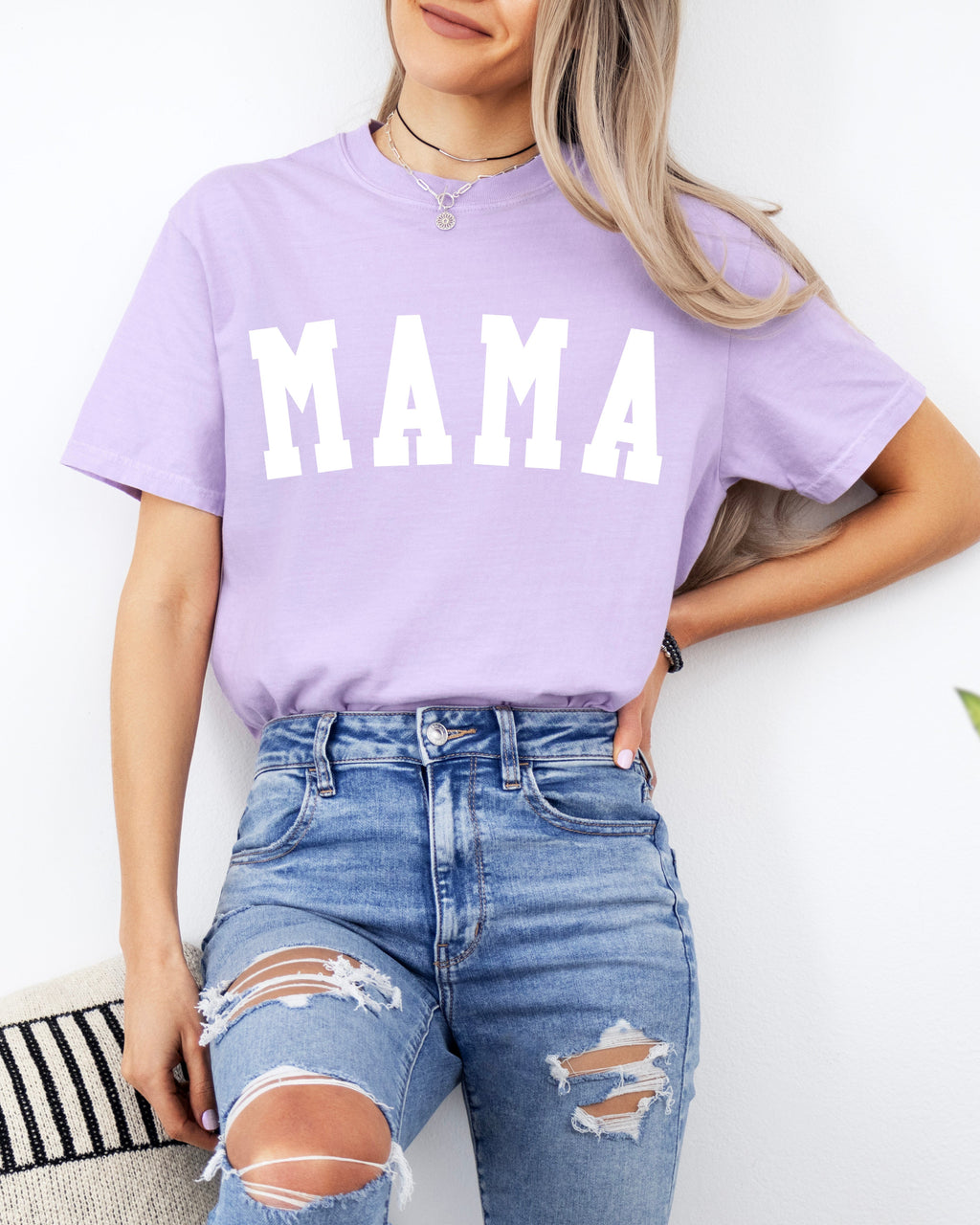 Mama Comfort Colors Graphic Tees (Condensed Font)