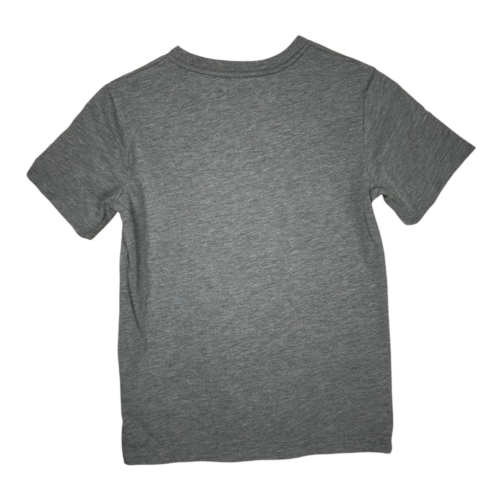 Jordan Kids Grey Flight Logo Short Sleeve Crewneck T-Shirt Medium 10-12 Years