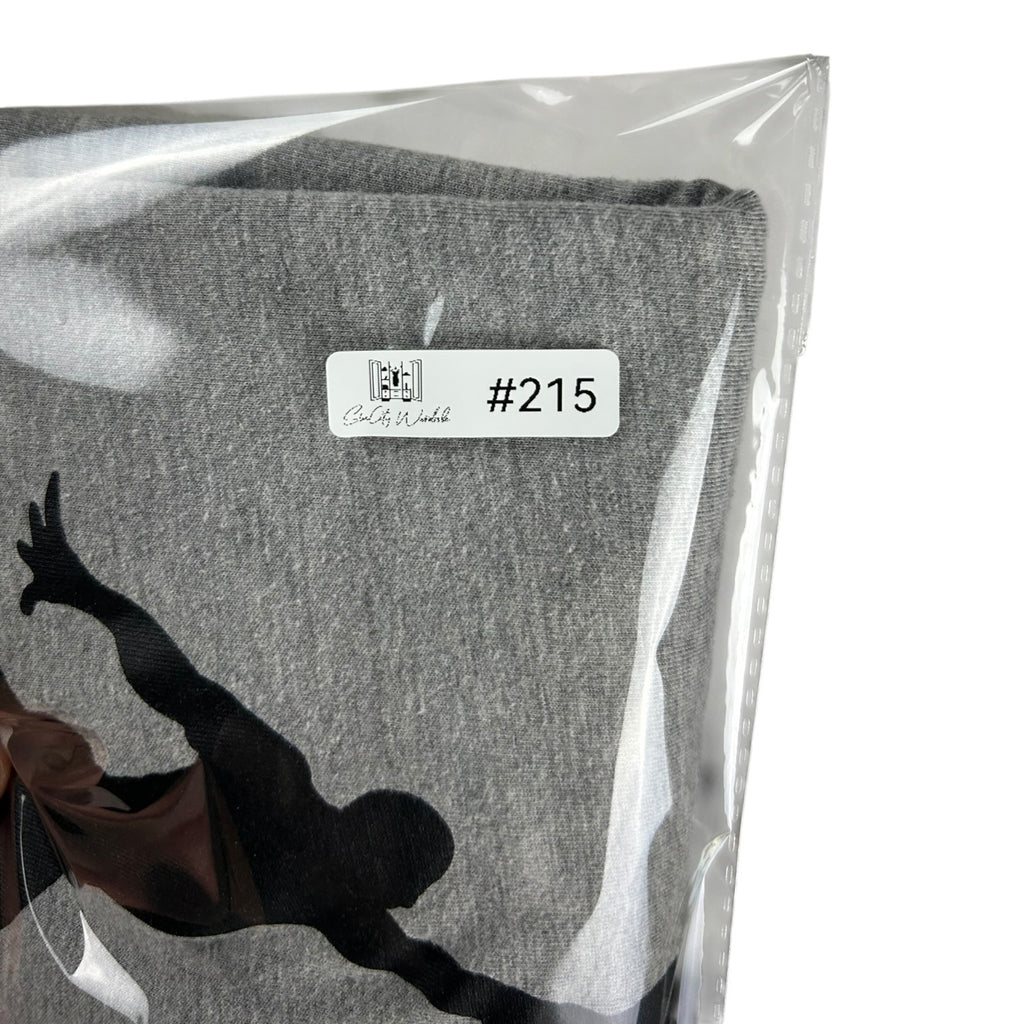 Jordan Kids Grey Flight Logo Short Sleeve Crewneck T-Shirt Medium 10-12 Years