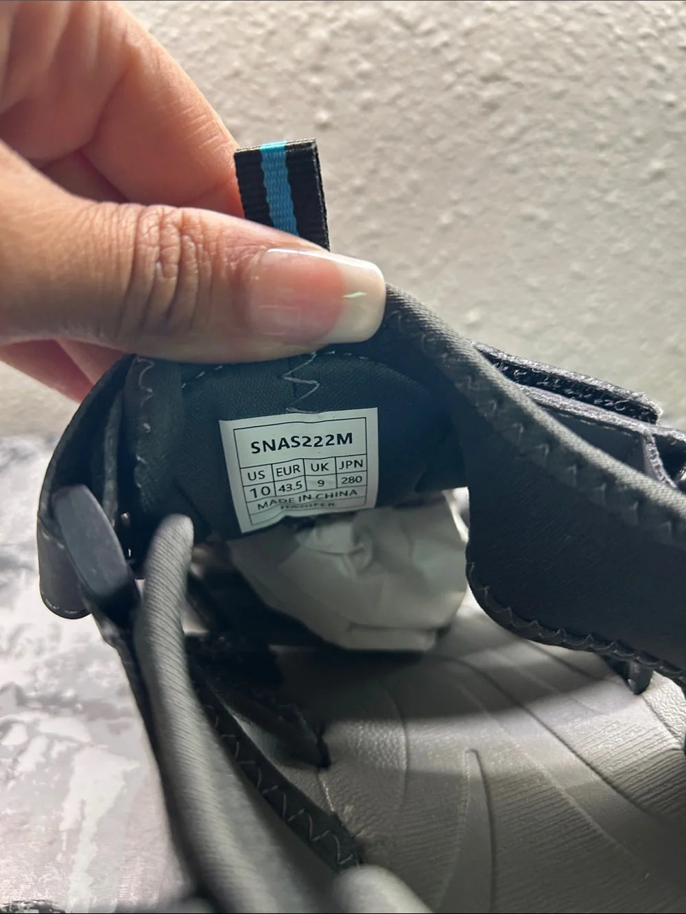 Northside Gray Closed-Toe Outdoor Sandal
