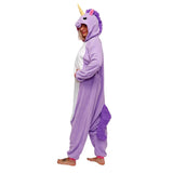 Onesie Purple Unicorn Premium Adult Sleepwear One-Piece Pajamas Size X-Large