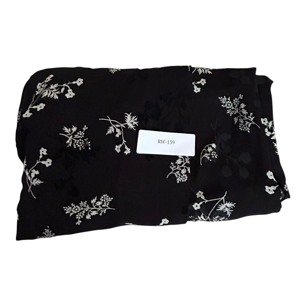 After Party By Nasty Gal Women's Black Floral Sheer Kimono Cardigan Open Front
