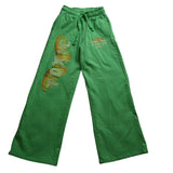 Boys Lie "TOXIC" Green Graphic Print Sweatpants Women's Size Medium