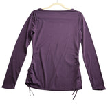 Athleta Purple Long Sleeves Scoop Neck T-Shirt, Women's Size XS