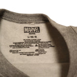 Marvel Spider-Man Graphic Sweatshirt Size Large Gray Mens Long Sleeve