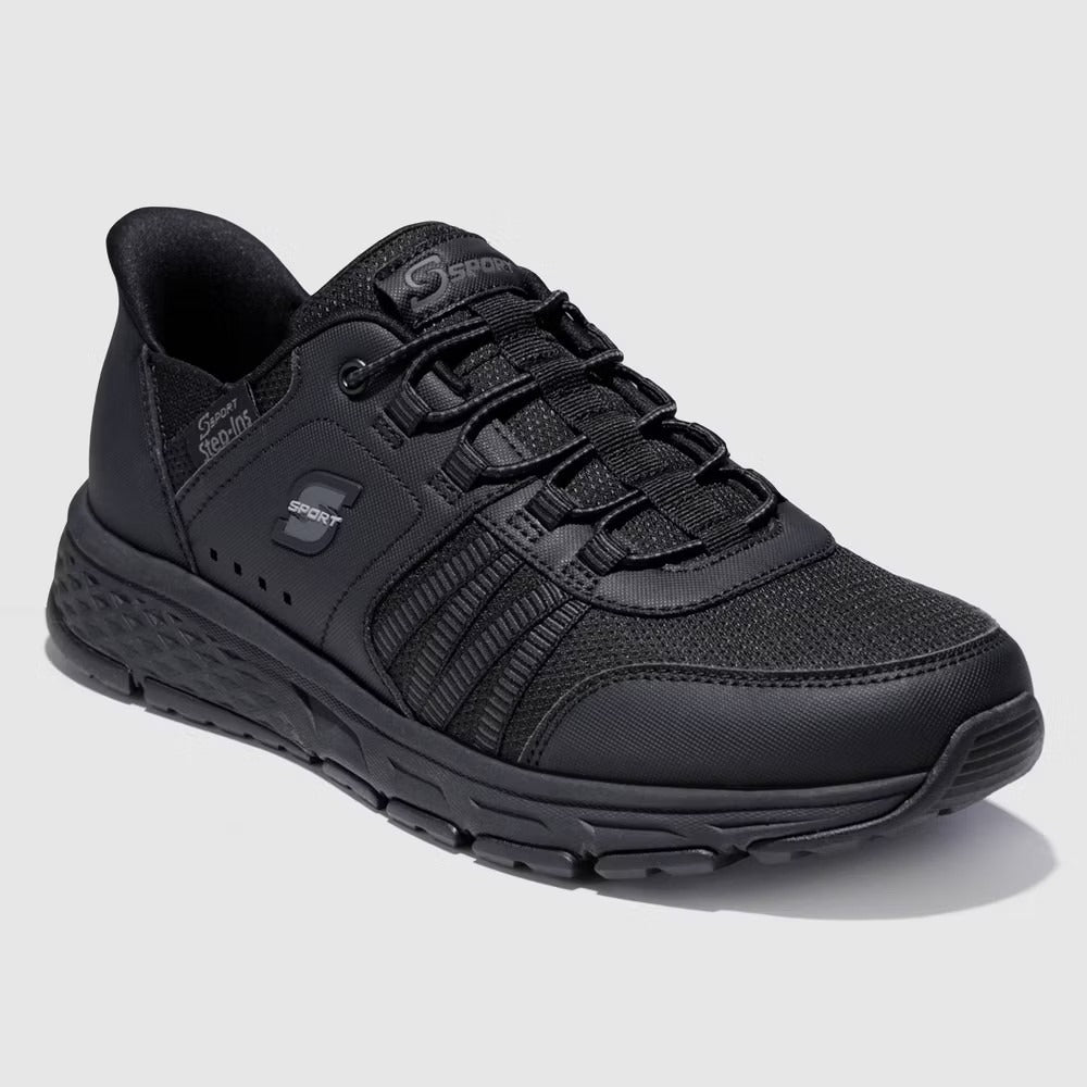 K-55 S Sport by Skechers Size 9 Men's Sandler Sneakers in Black
