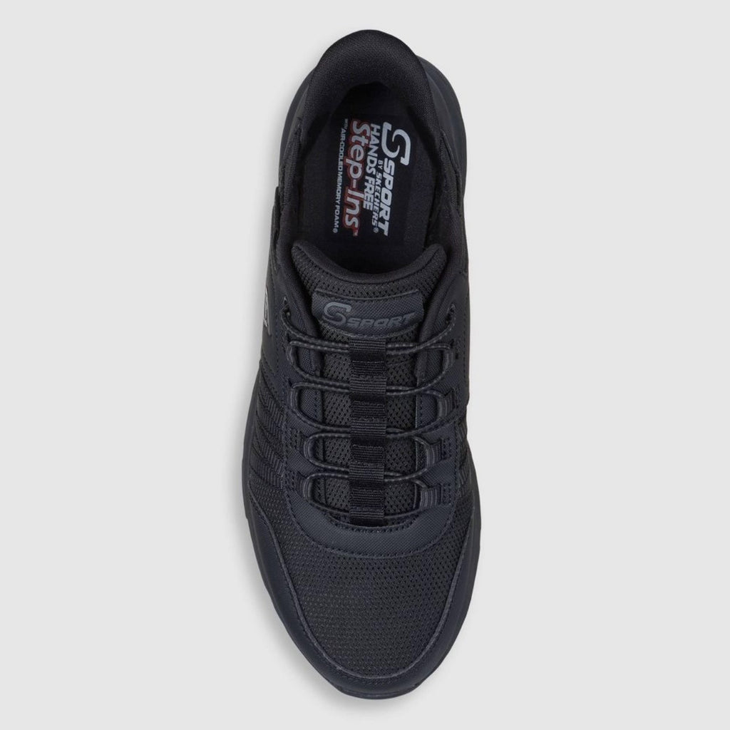 K-55 S Sport by Skechers Size 9 Men's Sandler Sneakers in Black