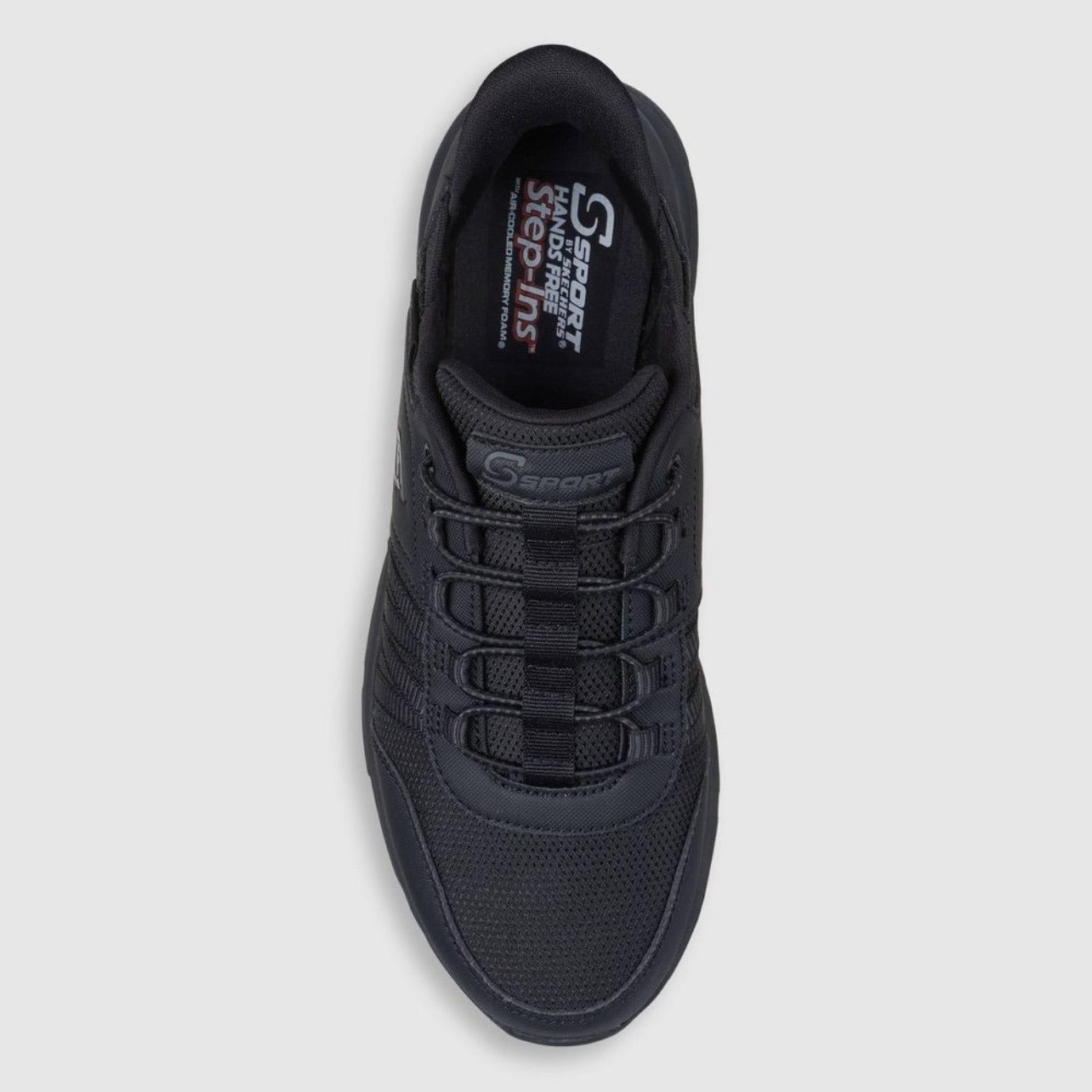 K-55 S Sport by Skechers Size 9 Men's Sandler Sneakers in Black
