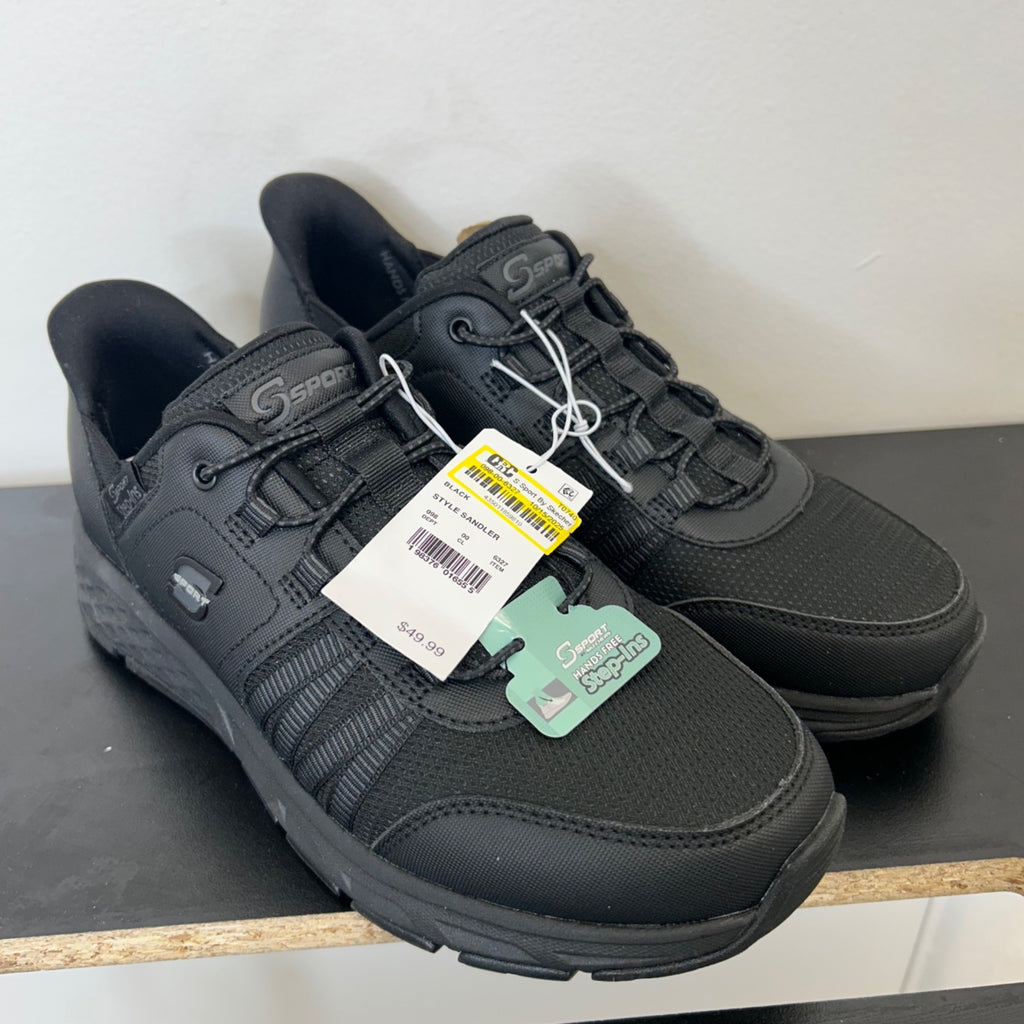 K-55 S Sport by Skechers Size 9 Men's Sandler Sneakers in Black