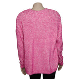 Elodie Women's Pink Knit Sweater Size Small