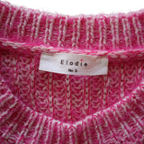 Elodie Women's Pink Knit Sweater Size Small