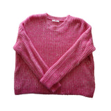 Elodie Women's Pink Knit Sweater Size Small