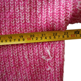 Elodie Women's Pink Knit Sweater Size Small