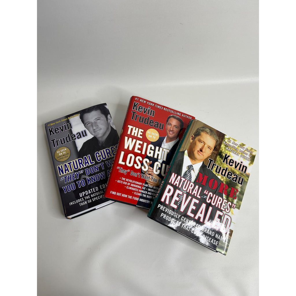 Kevin Trudeau Book Set: Natural Cures Weight Loss & More Natural Cures Revealed