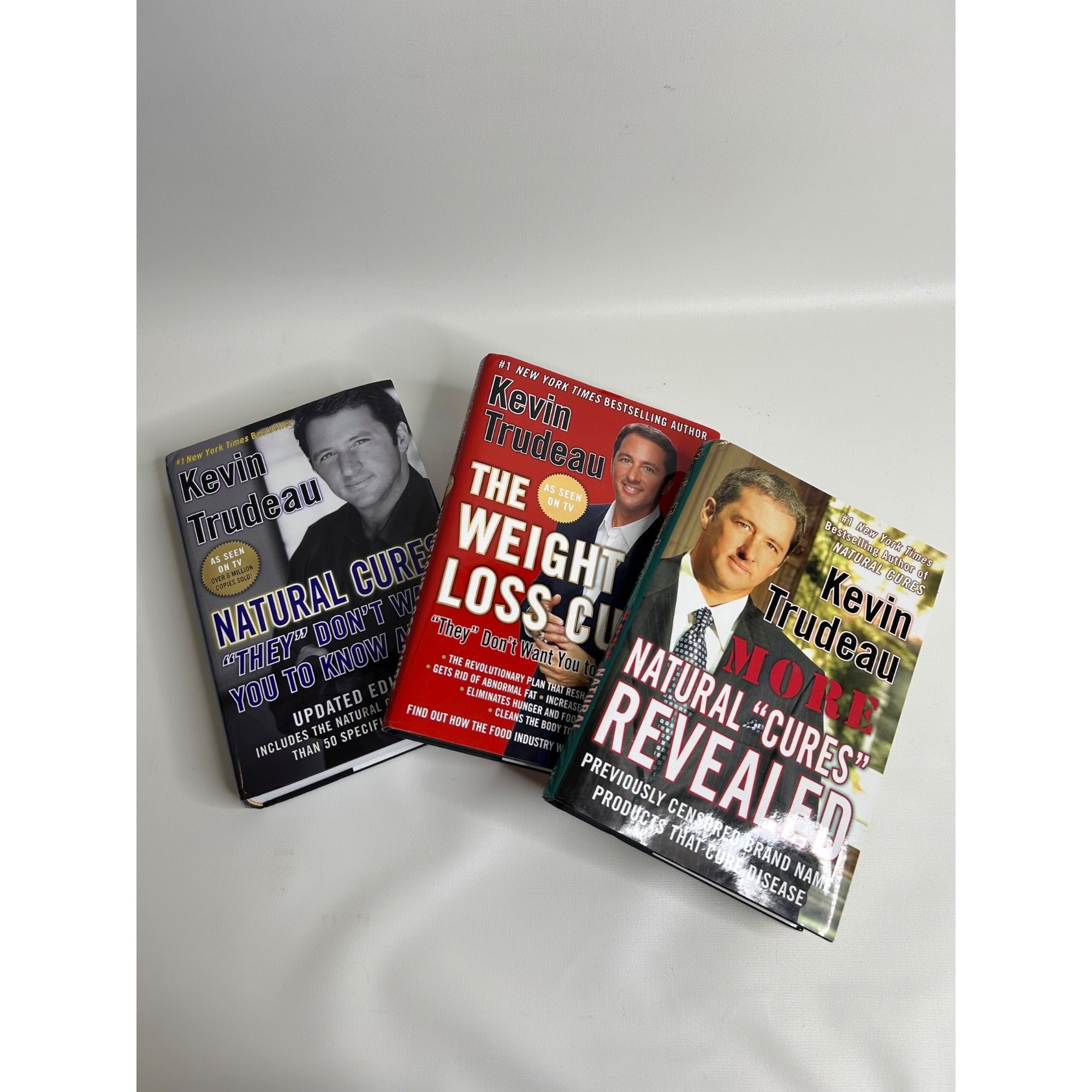 Kevin Trudeau Book Set: Natural Cures Weight Loss & More Natural Cures Revealed