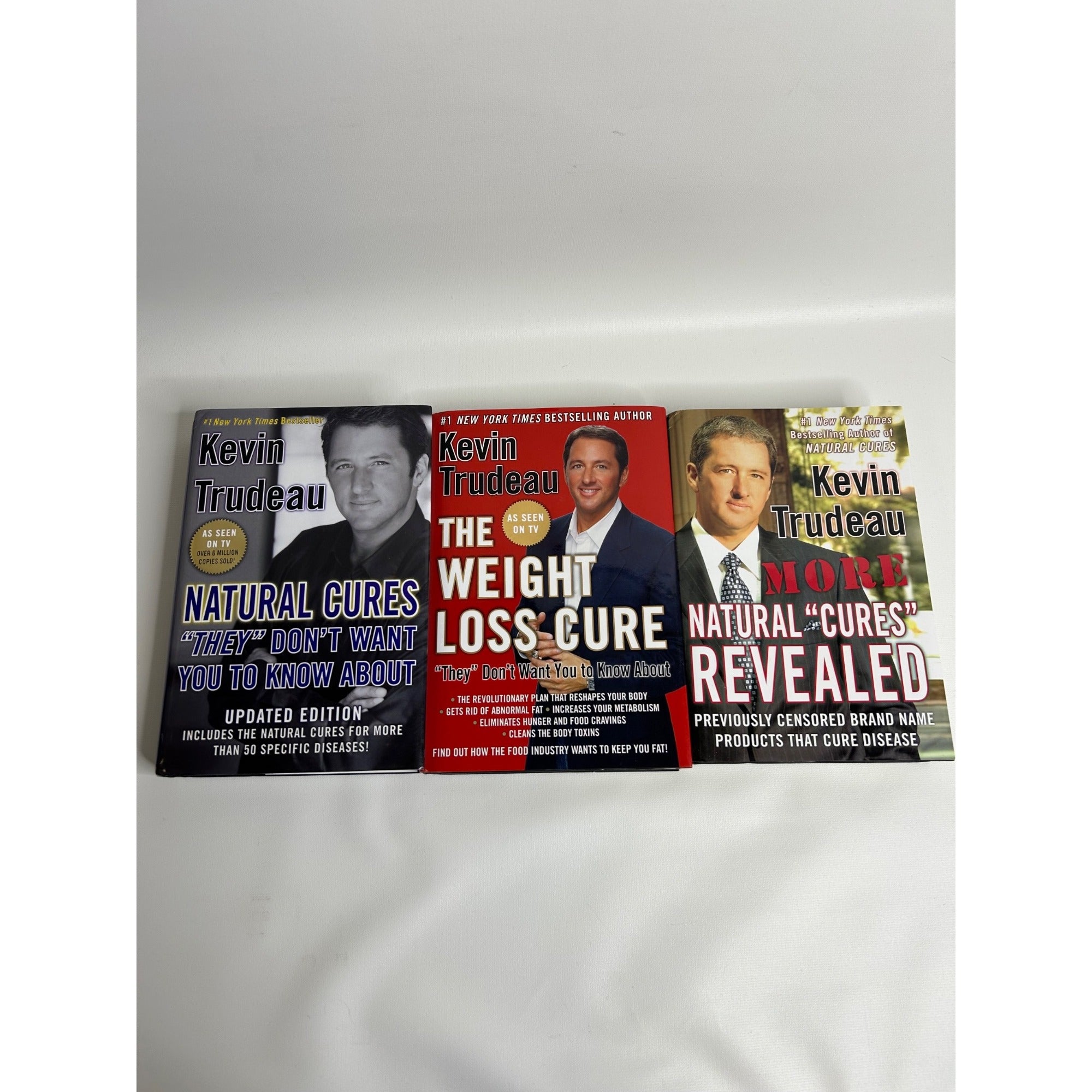 Kevin Trudeau Book Set: Natural Cures Weight Loss & More Natural Cures Revealed