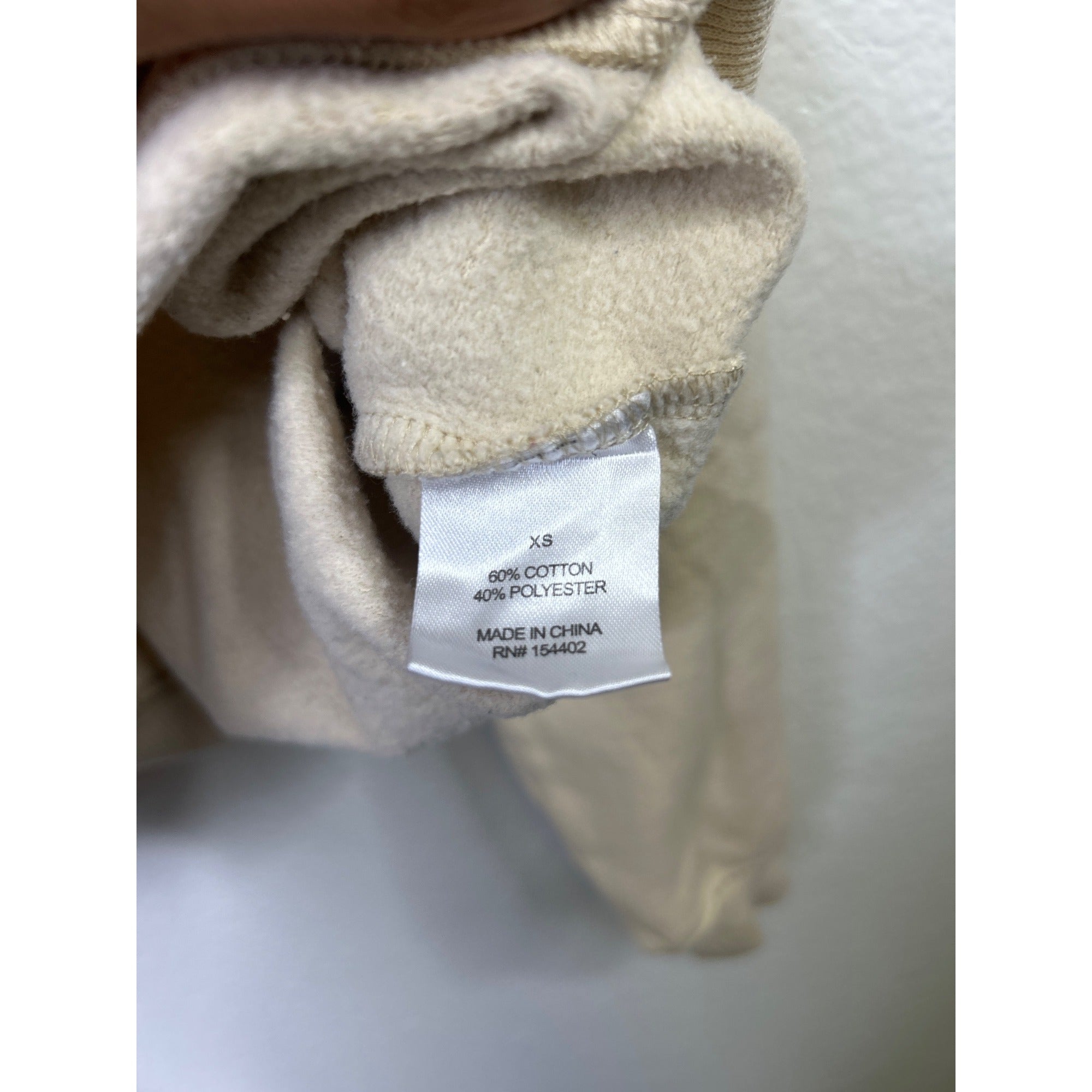 #1061 Vinyl Icons Size XS "NEW YORK" Quarter Zip Hoodie