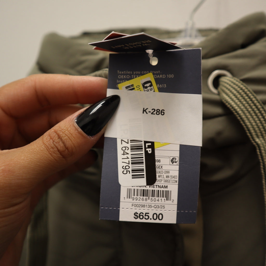 K-286 Universal Thread Hooded Casual Style Parka Jacket Size Large