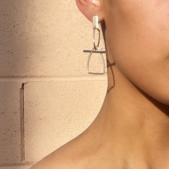 Mia Collection Set Of 5 Minimalist & Statement Earrings For Women