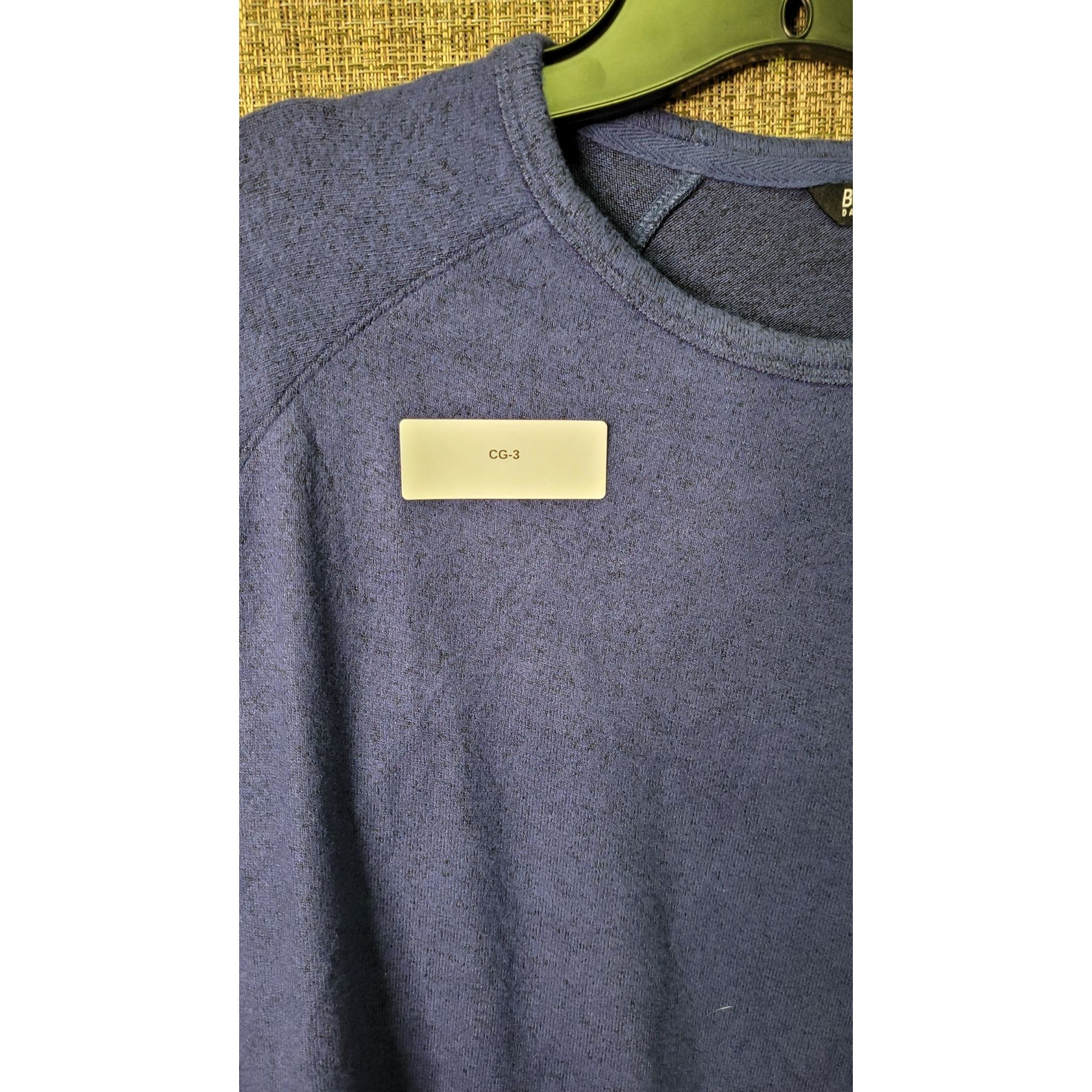 CG-3 Buffalo David Bitton Womens Blue Long Sleeve Sweatshirt Size S