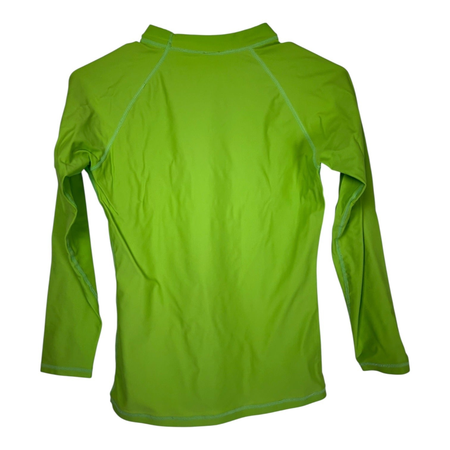 Dorado Resortwear Kids Lime Green Long Sleeve UPF 50+ Swim Shirt Size 12