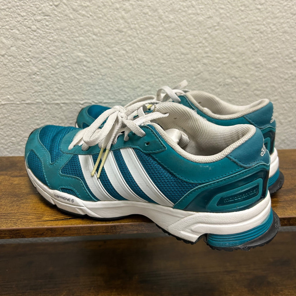 CG-1 Adidas Teal & White Women’s Running Shoes Size 6.5 Mesh & Activewear Sneakers