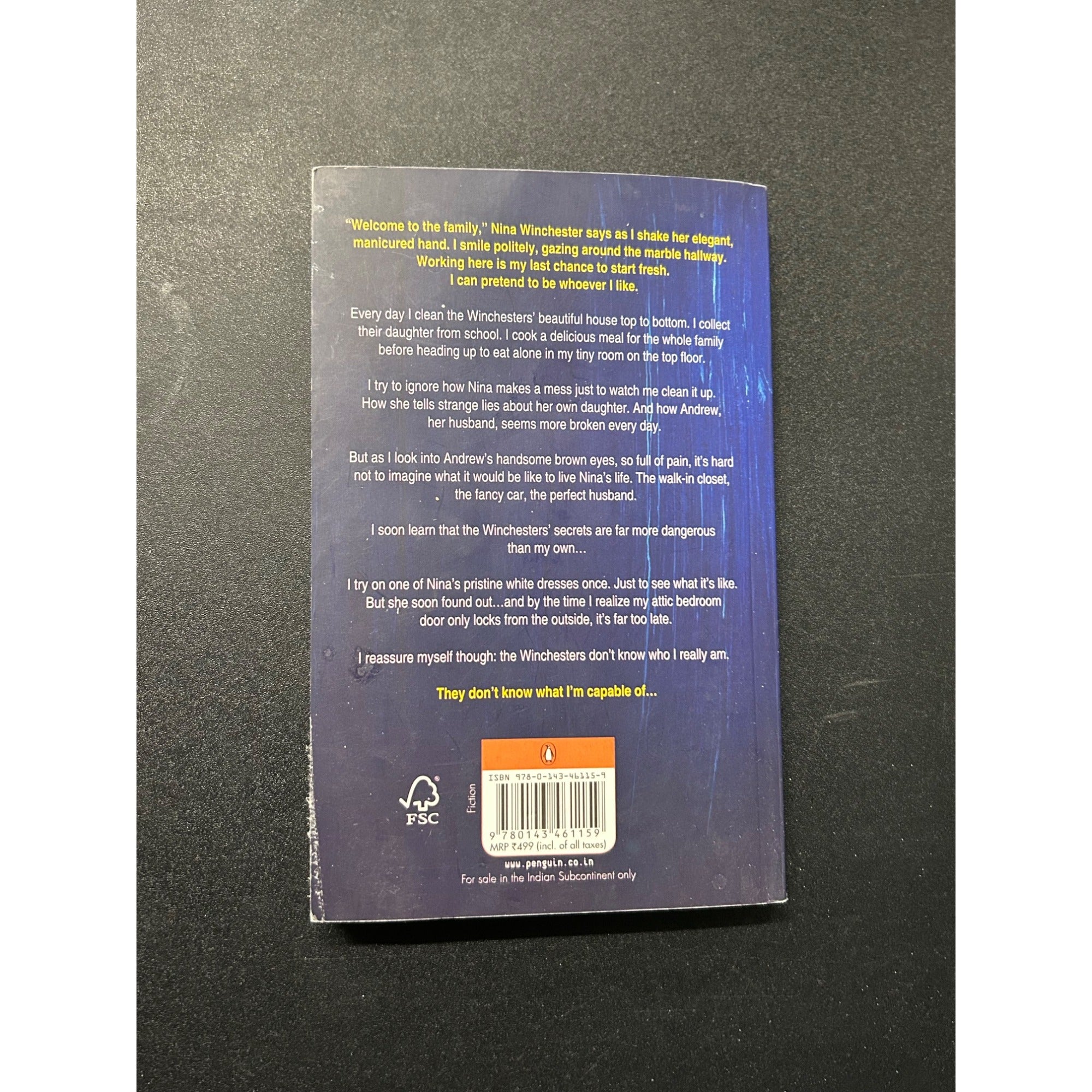 The Housemaid By Freida McFadden Paperback Psychological Thriller Novel