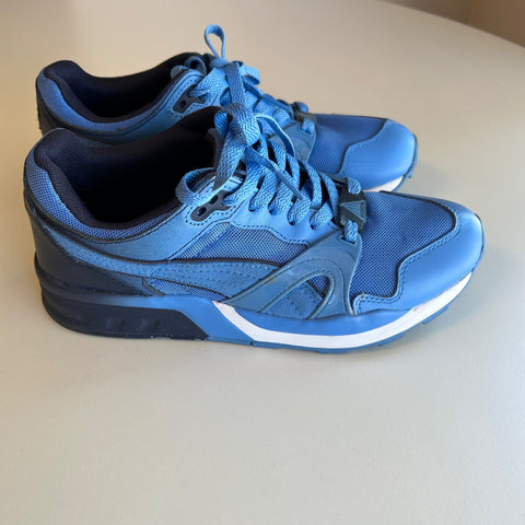 Puma XT 1 Blur Women's Size 8 Blue Lace Up Trainers Running Shoes