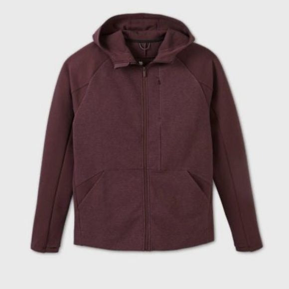 K-77 All in Motion Men's Soft Shell Fleece Jacket Purple Size Medium