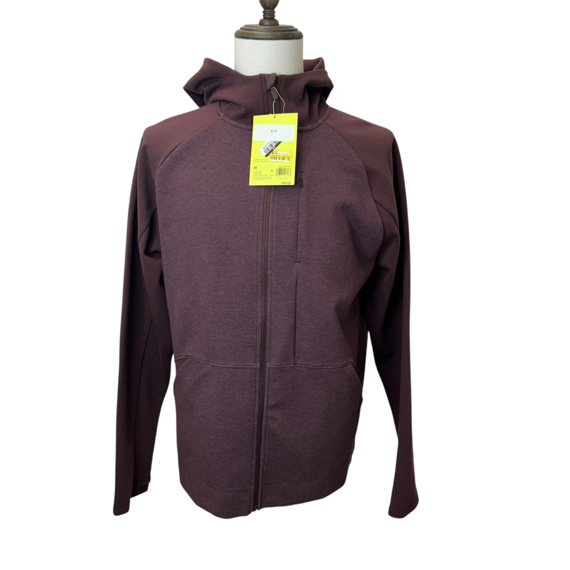 K-77 All in Motion Men's Soft Shell Fleece Jacket Purple Size Medium