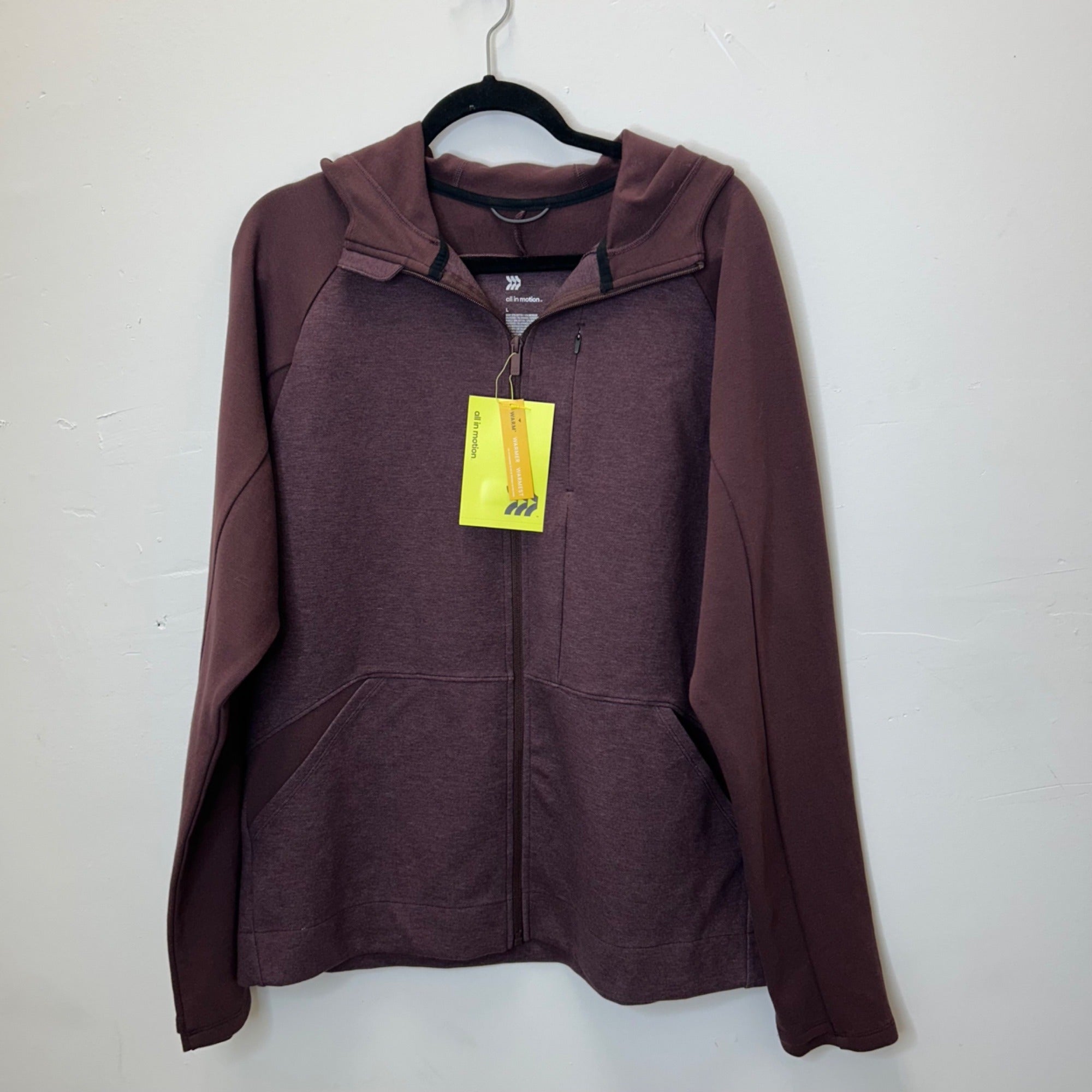 K-77 All in Motion Men's Soft Shell Fleece Jacket Purple Size Medium