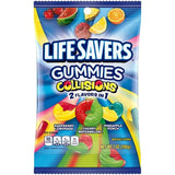 Collisions Gummies 2 in 1 Flavor Candy, 7 oz Bag