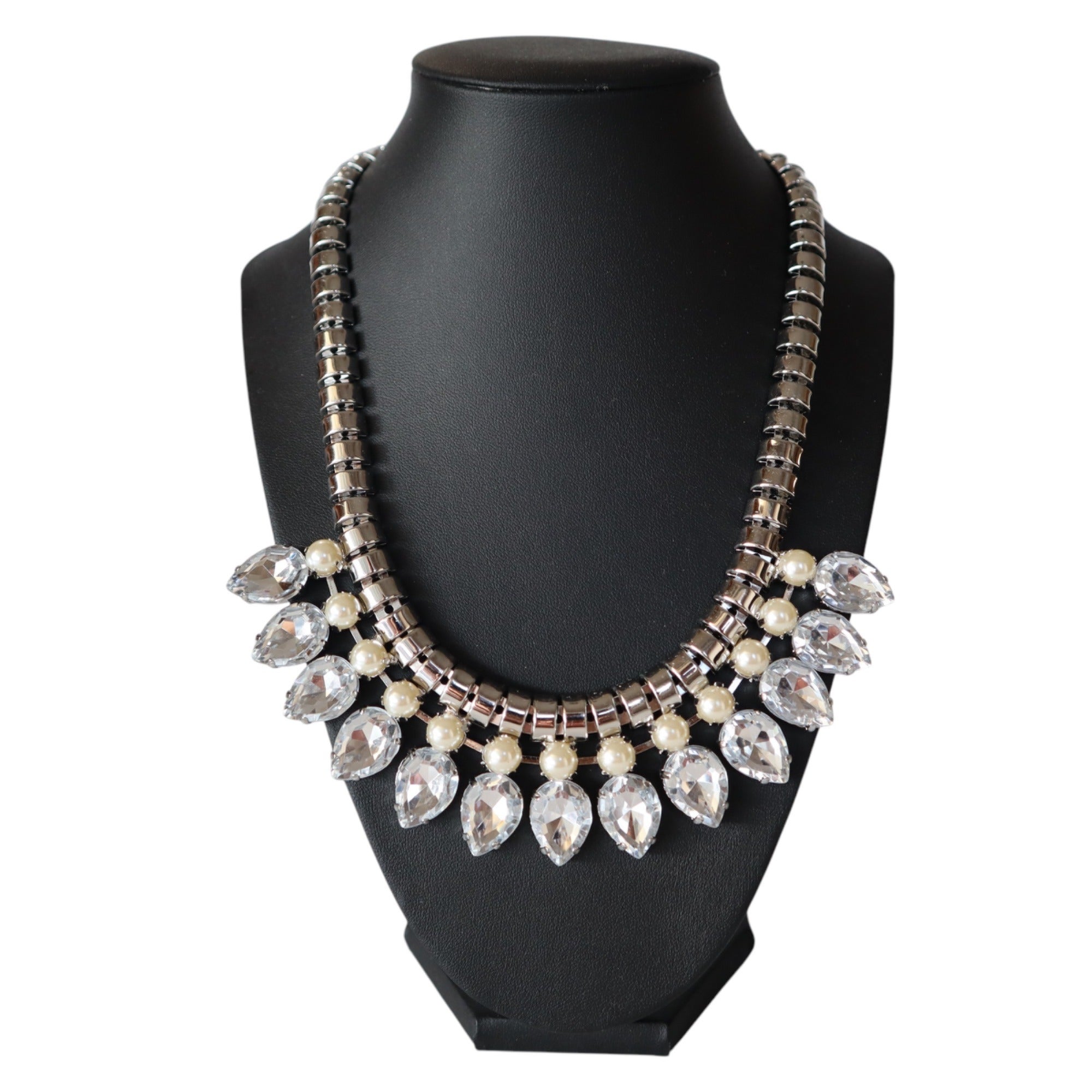 Ted Baker London Crystal & Pearl Statement Necklace