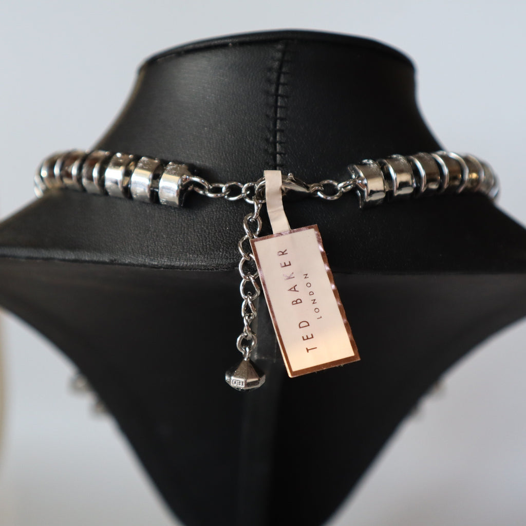 Ted Baker London Crystal & Pearl Statement Necklace