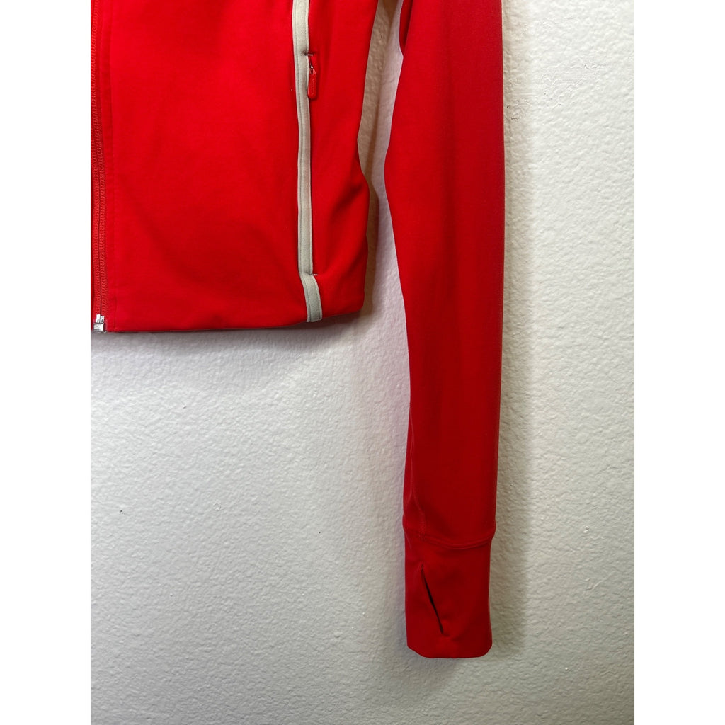 #1060 Athleta Line Jacket Women's XS Red Zip Up