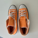 Converse Womens 8.5 Chuck Taylor All Star Lift Hi Peach Orange Platform Sneakers