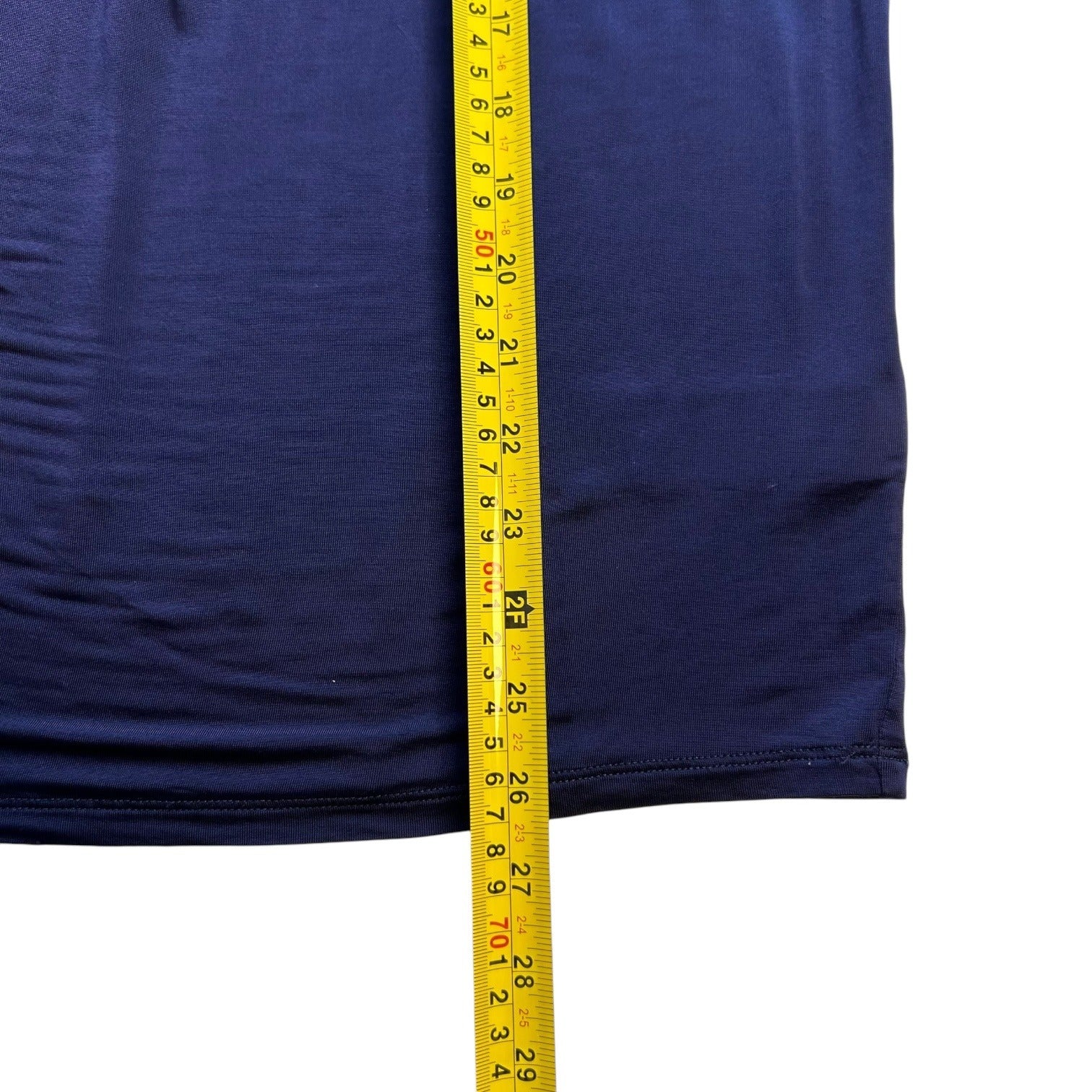Ted Baker London Women's Size 4 Navy Blue Scoop Neck Racer back Tank Top