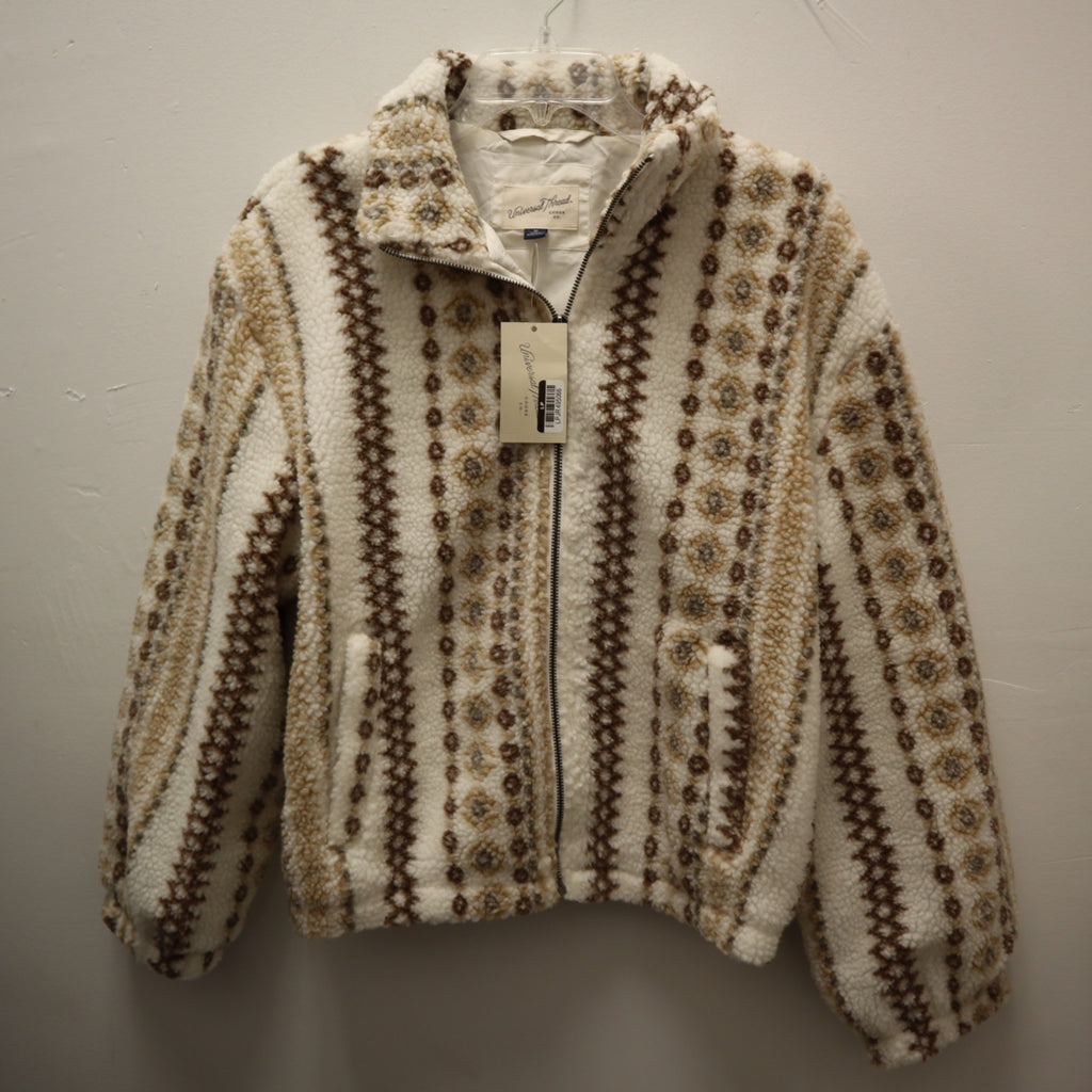K-249 Universal Thread Women's Size Medium Faux Sherling Fashion Jacket