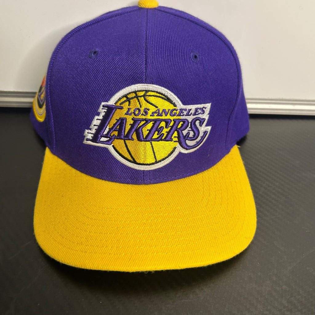 Mitchell & Ness Los Angeles Lakers Purple & Yellow Snapback Hat