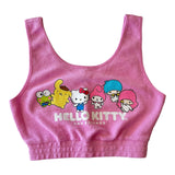 Hello Kitty and Friends Women's Size X-Small Pink Crop Top