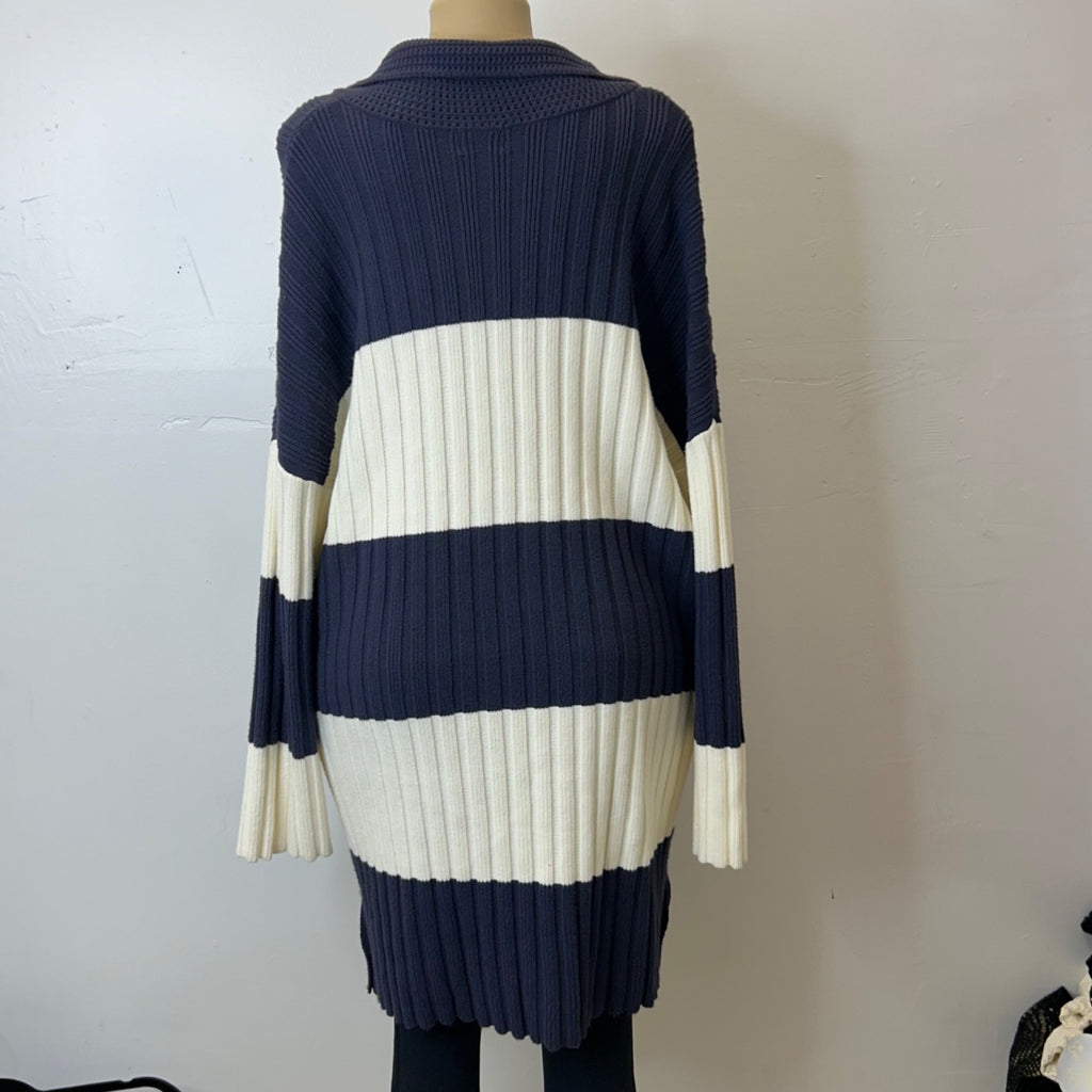 K-93 Future Collective Women's 2XL Long Sleeve Rugby Mini Sweater Dress