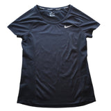 Nike Women's Black Dri-Fit Running T-Shirt Size XS