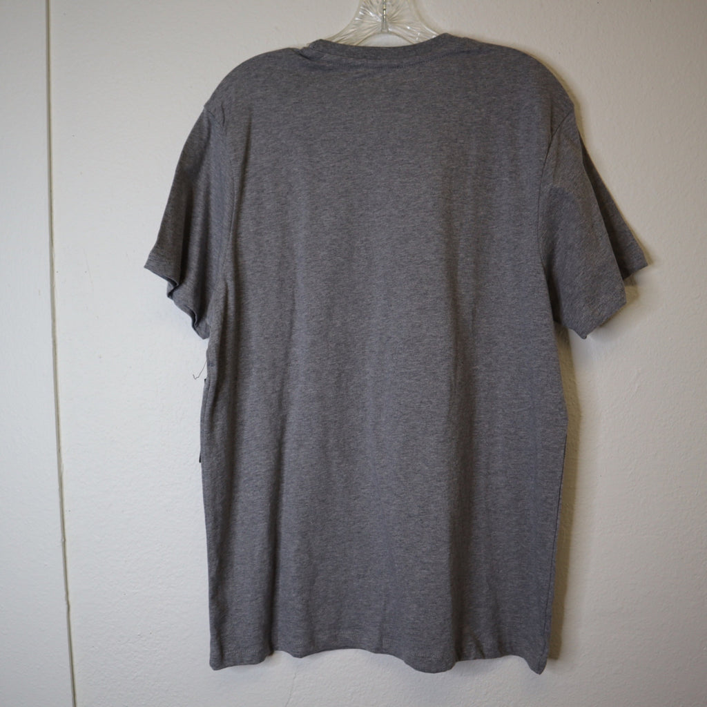 DG-177 NFL 47 Brand Cincinnati Bengals Crew Neck Men's T-Shirt Slate Gray Graphic Size Large