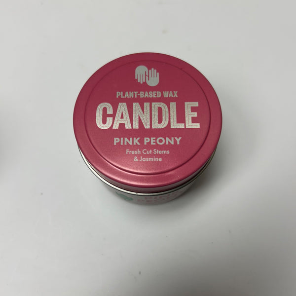 Hand in Hand Limited Edition Pink Peony & Jasmine Plant-Based Wax Candle