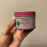 Hand in Hand Limited Edition Pink Peony & Jasmine Plant-Based Wax Candle